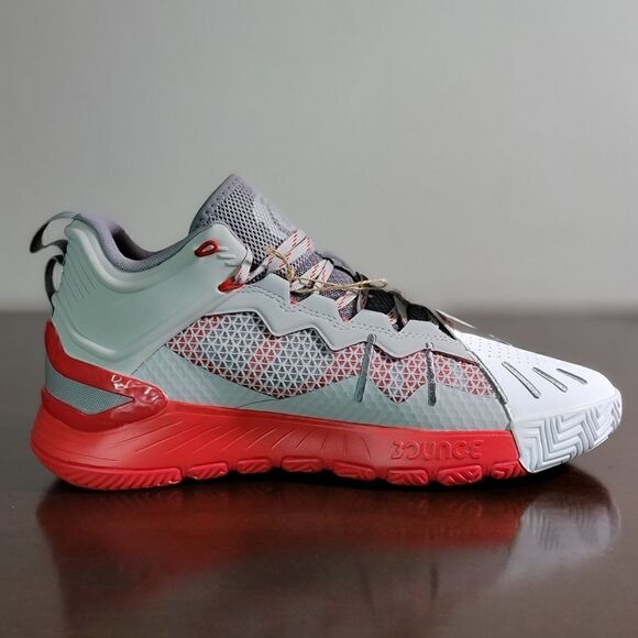 Adidas D Rose Son Of Chi MVP Godspeed Derrick Basketball Shoe Size 8.5 Grey Red main image 6